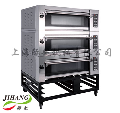 3 layers 6 trays  Electric Deck Oven